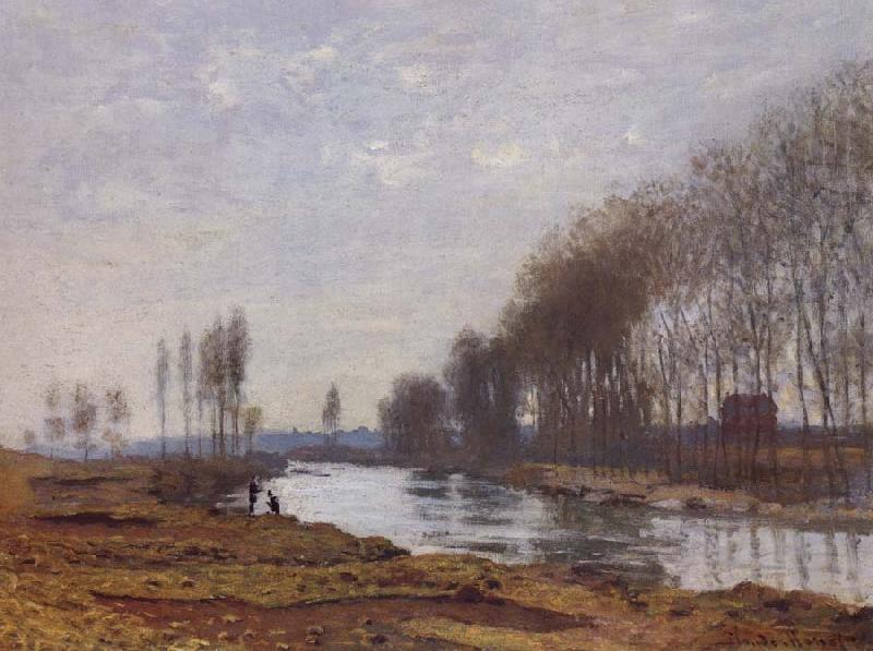 Claude Monet The Petit Bras of the Seine at Argenteuil Sweden oil painting art